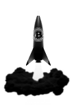 maglietta Bitcoin Rocket - Bitcoin to the Moon - versione v