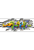 maglietta graffiti