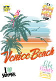 maglietta Telechallenge Venice Beach