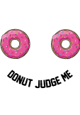 maglietta Donut judge me 
