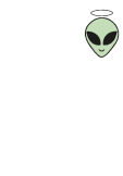 maglietta alien