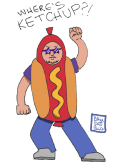 maglietta Hotdog Krudo