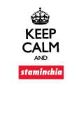 maglietta keep calm and #Staminchia 