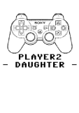 maglietta Player 2?daughter