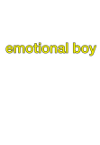 maglietta emotional boy aestethic