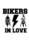maglietta biker in love 