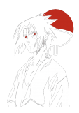 maglietta Sasuke Uchiha 