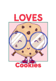 maglietta donna cookies