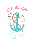 maglietta Sea Holiday
