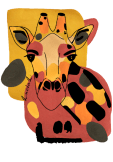maglietta Collezione estate 2020: giraffa