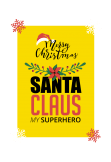 maglietta Santa Claus Hero