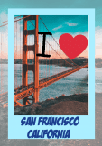 maglietta San Francisco California USA