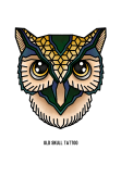 maglietta Owl - Geometric Collection
