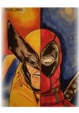 maglietta Wolverine deadpool 