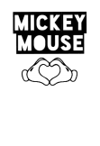 maglietta mickey mouse