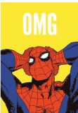 maglietta OMG-Spiderman