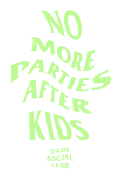 maglietta No More Parties Lime Black Tee