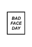 maglietta FELPA BAD FACE DAY - Designed by Diamond RCRD 