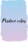 maglietta Positive Vibes Cover