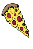 maglietta Pizza's lover