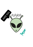 maglietta Alien Hate