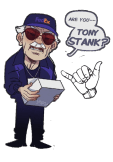 maglietta Stan Lee are you TONY STANK? 
