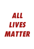 maglietta All lives matter