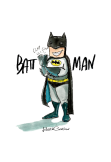 maglietta bat man batt man! 