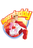 maglietta Super daddy