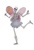maglietta Fairy Skull