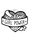maglietta • girl power •