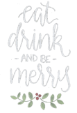 maglietta eat drink merry