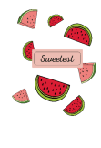 maglietta sweet watermelon
