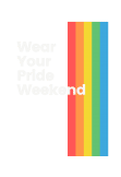 maglietta Wear your pride weekend
