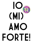 maglietta Racestyle 'IO (MI) AMO FORTE! 