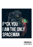 maglietta spaceman
