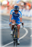 maglietta Elisa Longo Borghini ha vinto la medaglia di bronzo nella gara femminile di ciclismo su strada, 