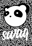 maglietta panda swag