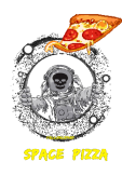 maglietta spacepizza