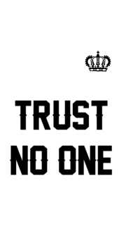 cover TRUST NO ONE