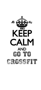 cover Keep Calm Crossfit