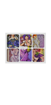 cover Mucha Grid Violet
