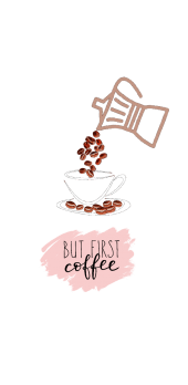 cover Bust first coffee 