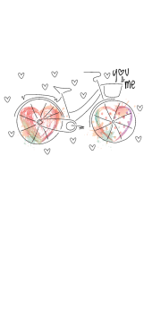 cover bike in love