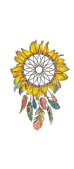 cover Sunflower Dream Catcher 