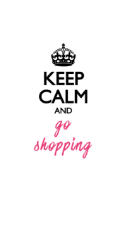cover Keep calm and go shopping