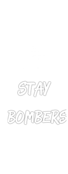 cover keep calm and stay bombers 