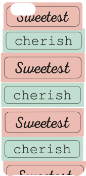 cover sweetest or cherish? 