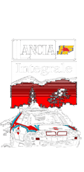 cover Lancia Delta HF integrale