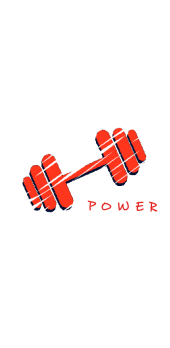 cover Gym Power workout motivation weights